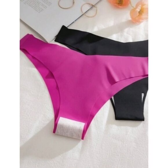Pack 7pcs Multi-Colored Adhesive Bikini Sexy Triangle Lingerie - Picture 3 of 4
